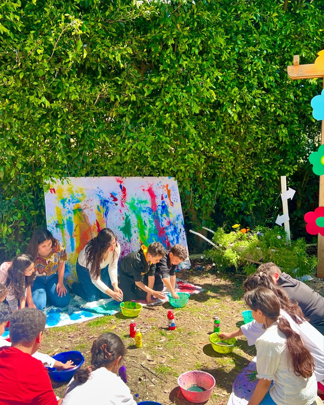 Couleurs et créativité : un moment de détente pour nos élèves du primaire avant les vacances